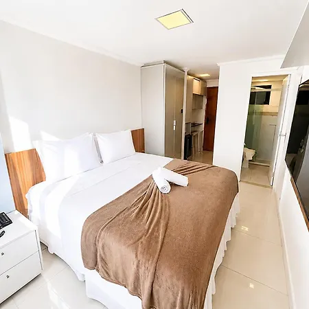 Apartamento Hosts Br - Flat Frente Mar C/ Cozinha Fortaleza (Ceara)